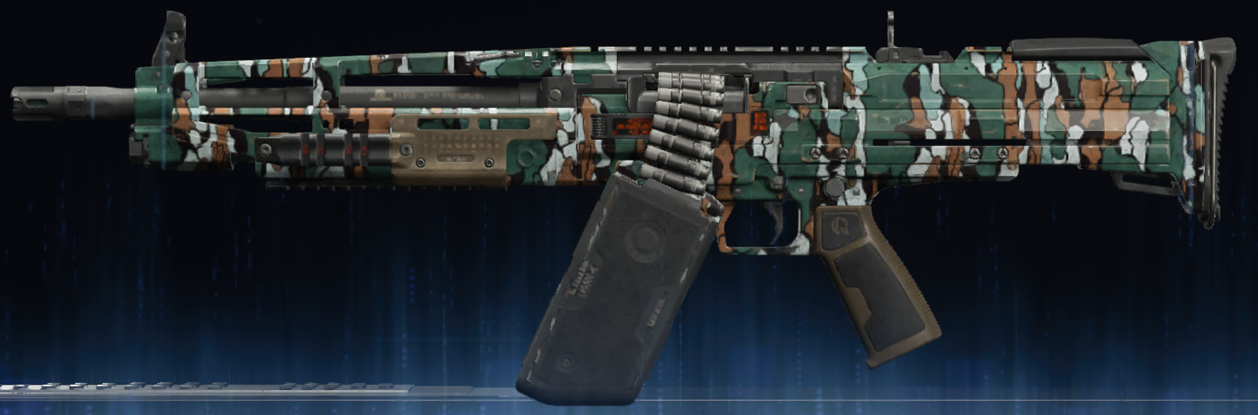 Rendu du camouflage Baumier sur XM325